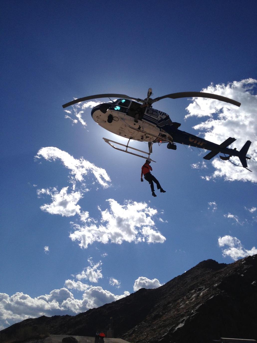 Hoist Rescue Training