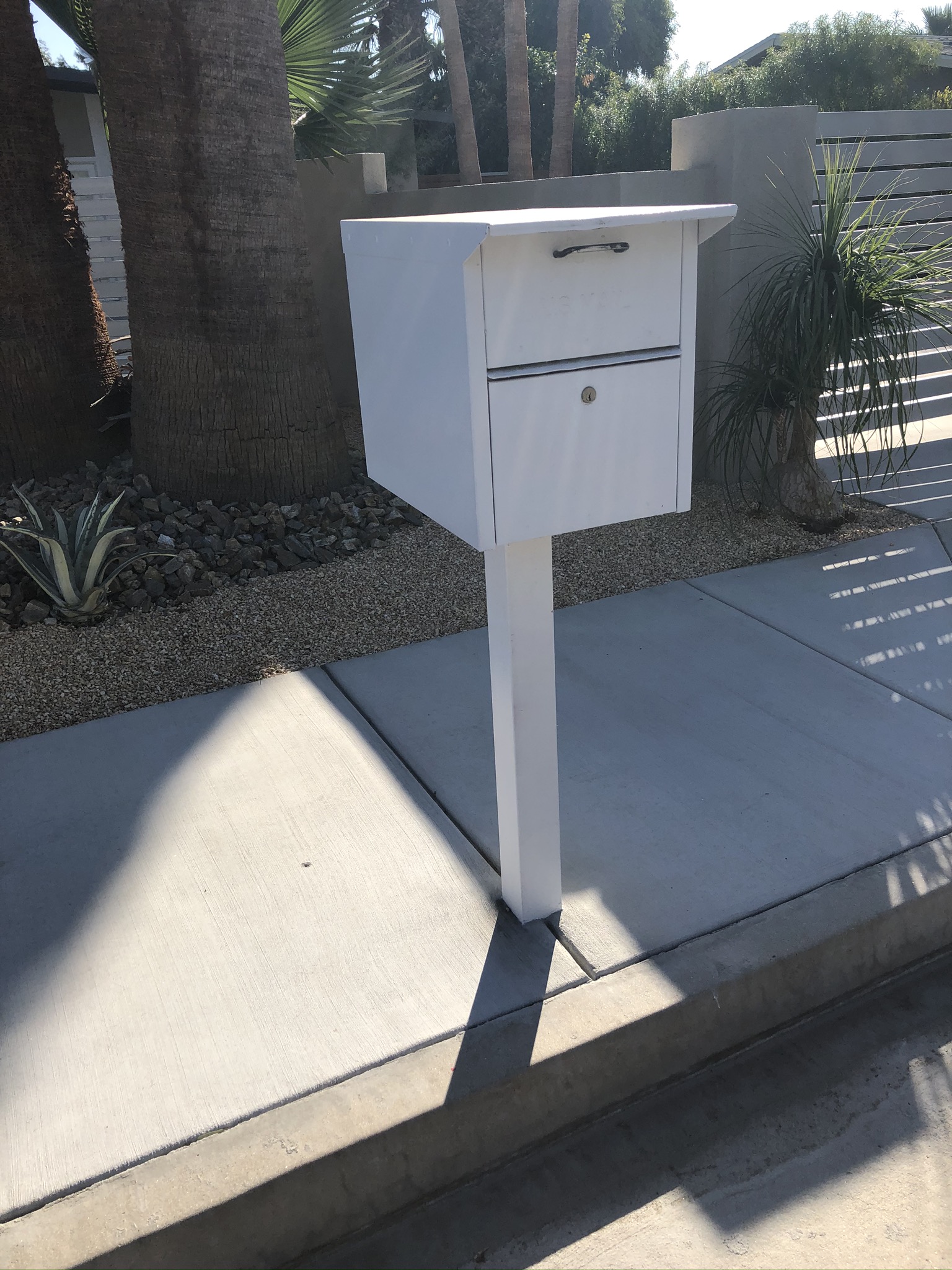 Mailbox Steel Aluminum Post