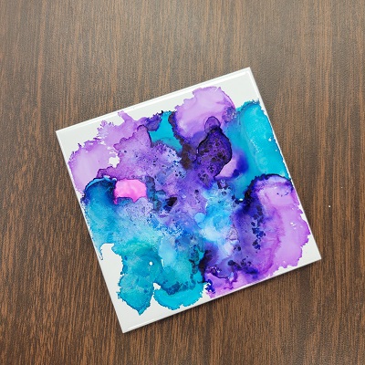 Tie Dye Coaster