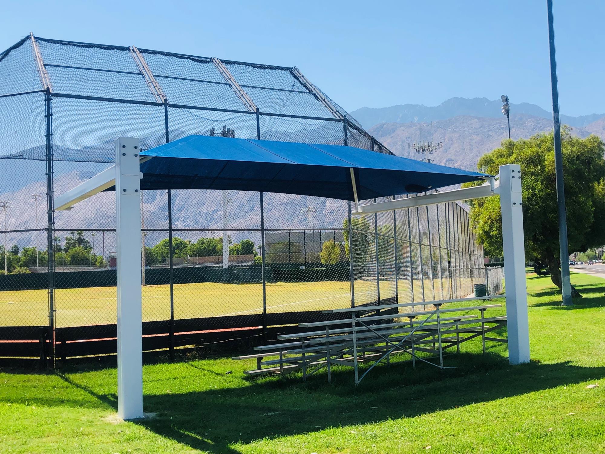 Shade Structure at Cerritos Field