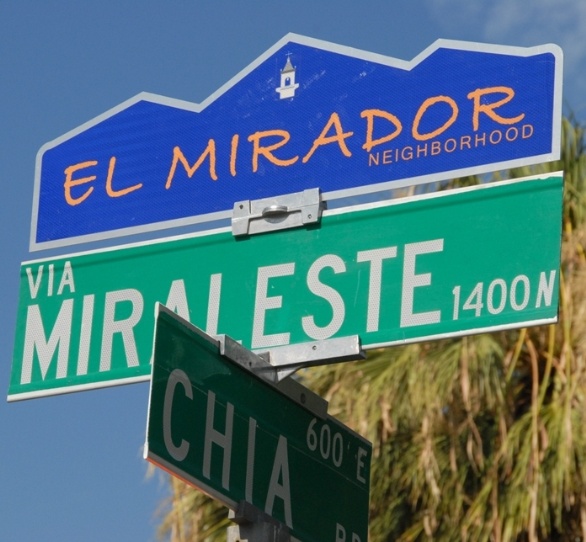 El Mirador sign