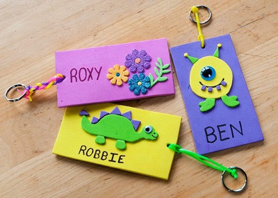 Foam Name Tags