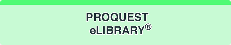 ProQuest eLibrary