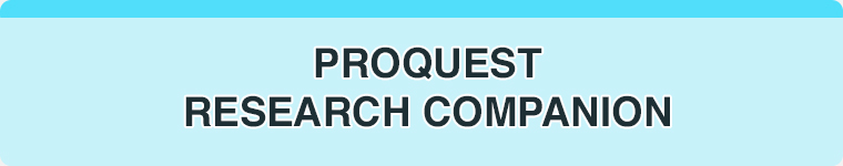 ProQuest Research Companion