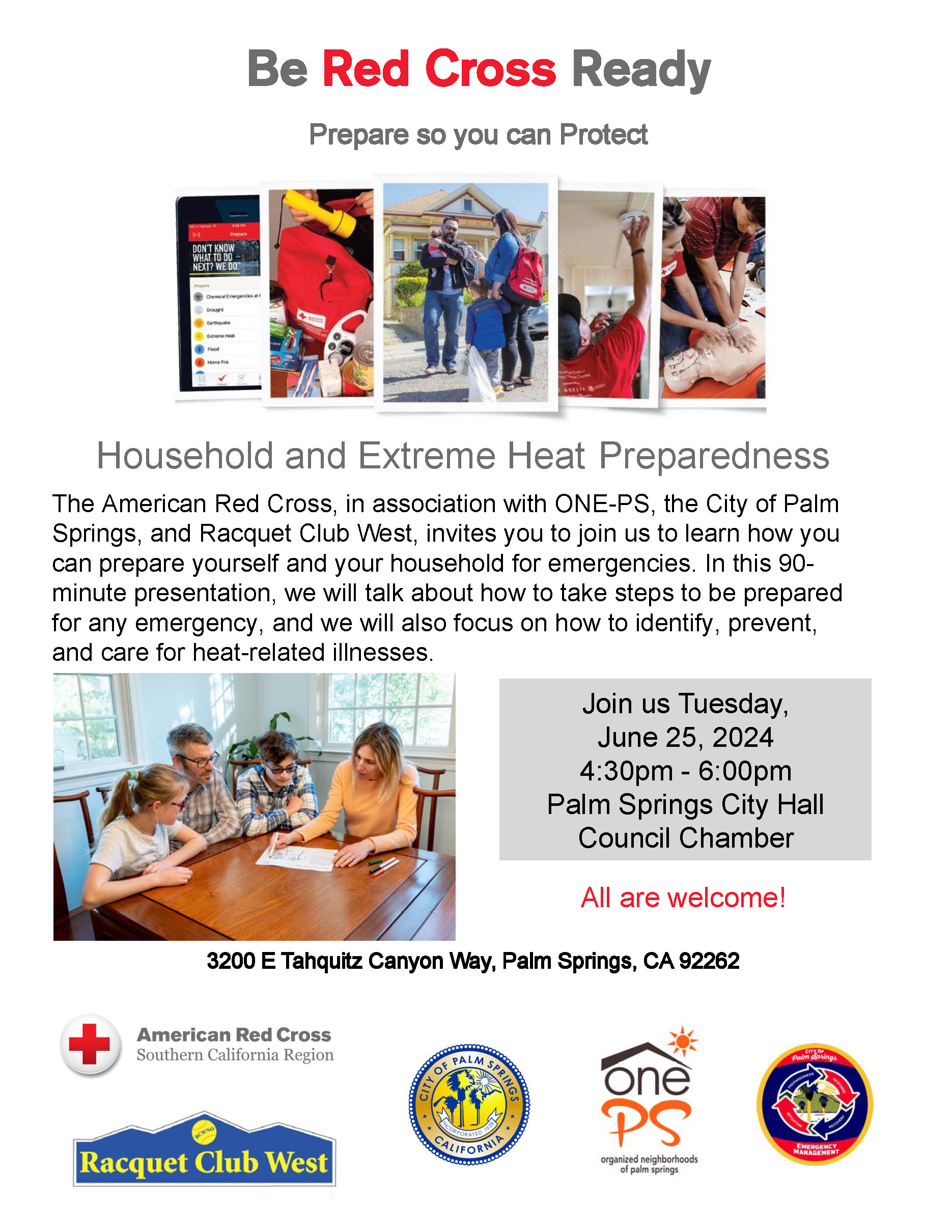 Red Cross Heat Preparedness Training