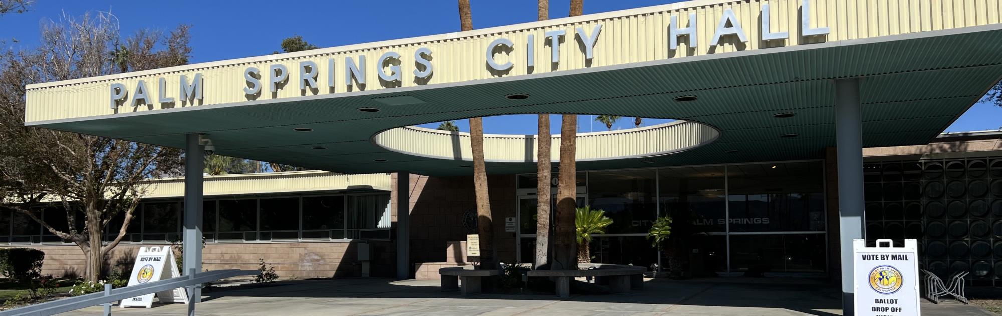 PS CITY HALL WITH VBM A-FRAME - BANNER