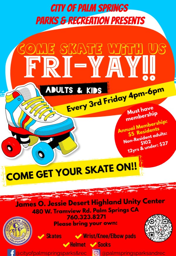 Come Skate With Us Flyer 24 newest