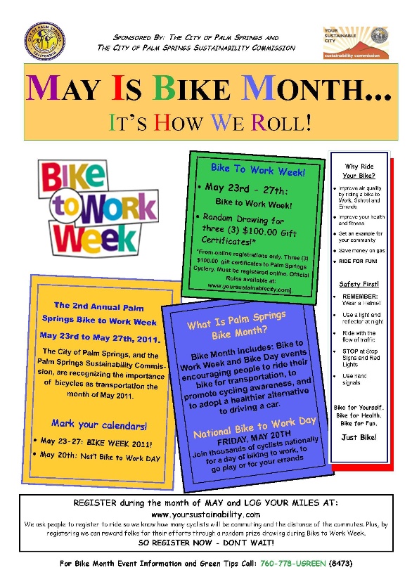 May 2011 Bike Month