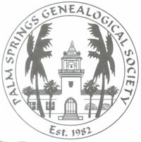 Palm Springs Genealogical Society Logo